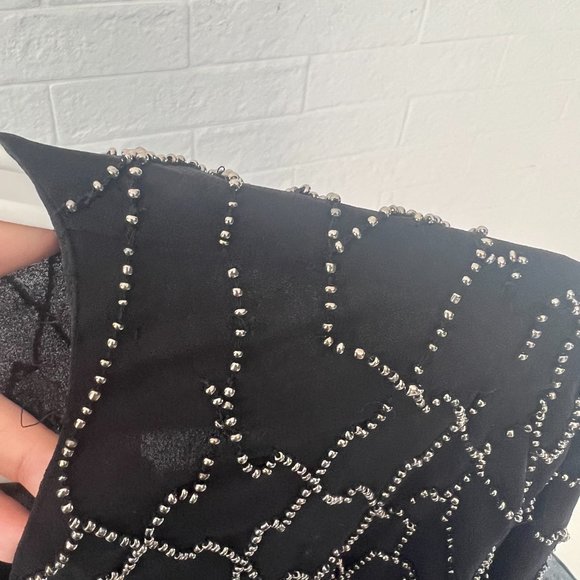 Club Monaco Silk Beaded Jacket - Picture 3 of 4